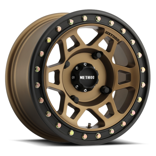 405 Model 15x7 5.3in Backspace 38mm Offset 132mm Hub Bore (Bronze with Matte Black Ring)