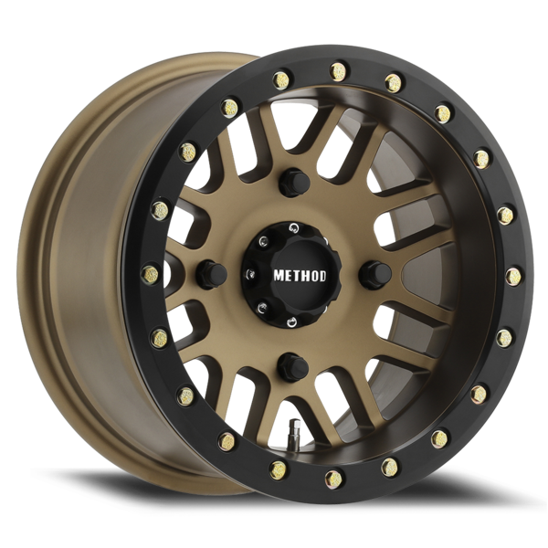 406 Model 14x8 4.3in Backspace / -2mm Offset 132mm Hub Bore (Bronze with Matte Black Ring)