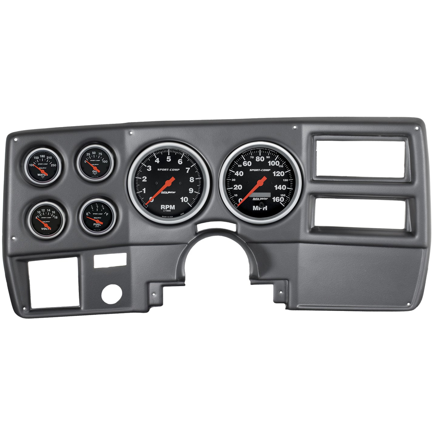 AutoMeter 5 GAUGE DIRECT-FIT DASH KIT MUSTANG 65-66 AMERICAN MUSCLE 7035-AM