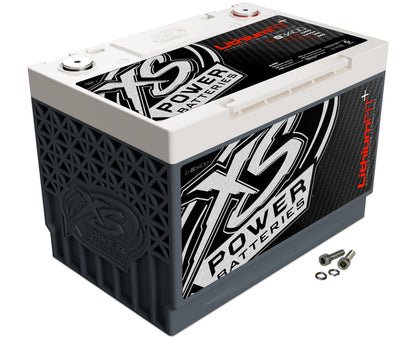 XS Power Batteries Lithium Racing 12V Batteries - M6 Terminal Bolts Included 4800 Max Amps Li-S3400