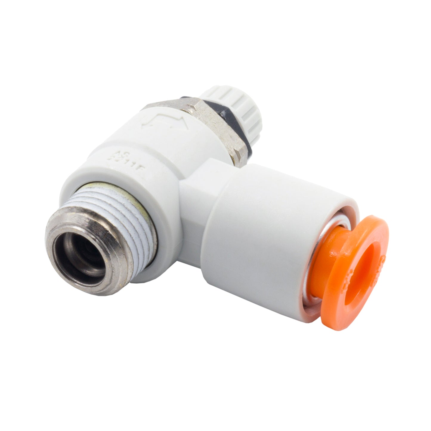 Dedenbear NEEDLE VALVE RIGHT ANGLE 1/4in OD QUICK DISCONNECT TO 1/8inNPT THREAD (METER IN) NVRA