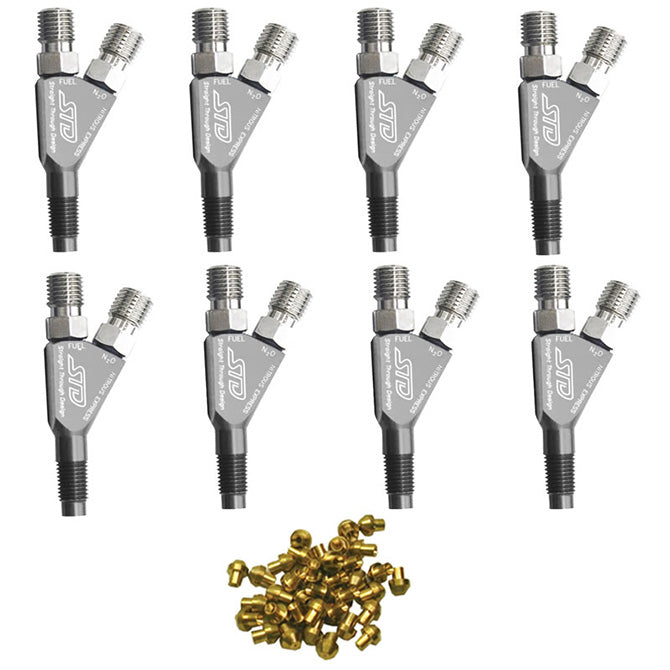 Nitrous Express STD NOZZLES 8-CYL (INCLUDES ALL HP SETTINGS) NX-NX800