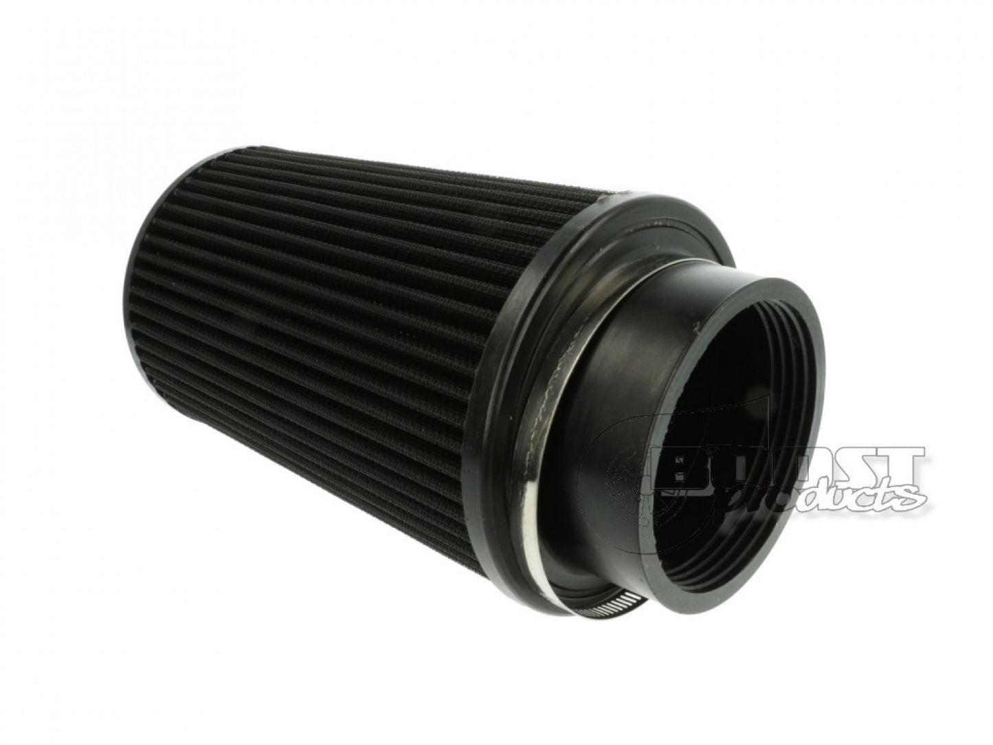 BOOST products Universal Air Filter 89mm (3-1/2") ID Connection, 200mm (7-7/8") Length, Black IN-LU-200-089