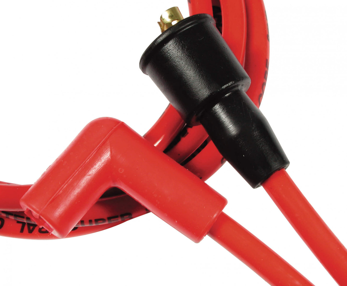 ACCEL Spark Plug Wires - 8mm SUPER STOCK SPIRAL CUST RD 5042R