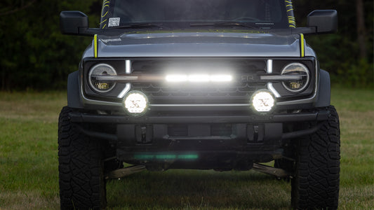RTR Front Grille Kit - W/ Light Bar 14011.0003.15.B