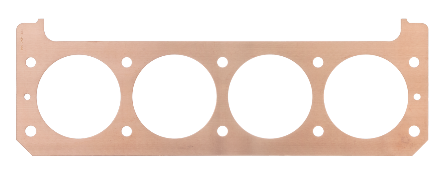 SCE Gaskets CADILLAC 472-500 4.380 X .043 NO WTR PRO COPPER HD GSKT P123843NW