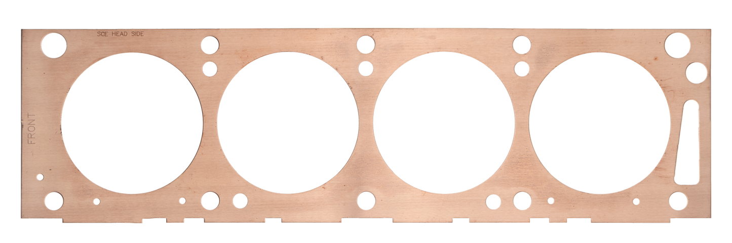 SCE Gaskets FORD 390-428 FE 4.250 X .080 PRO COPPER HD GSKT RIGHT SIDE P342580R