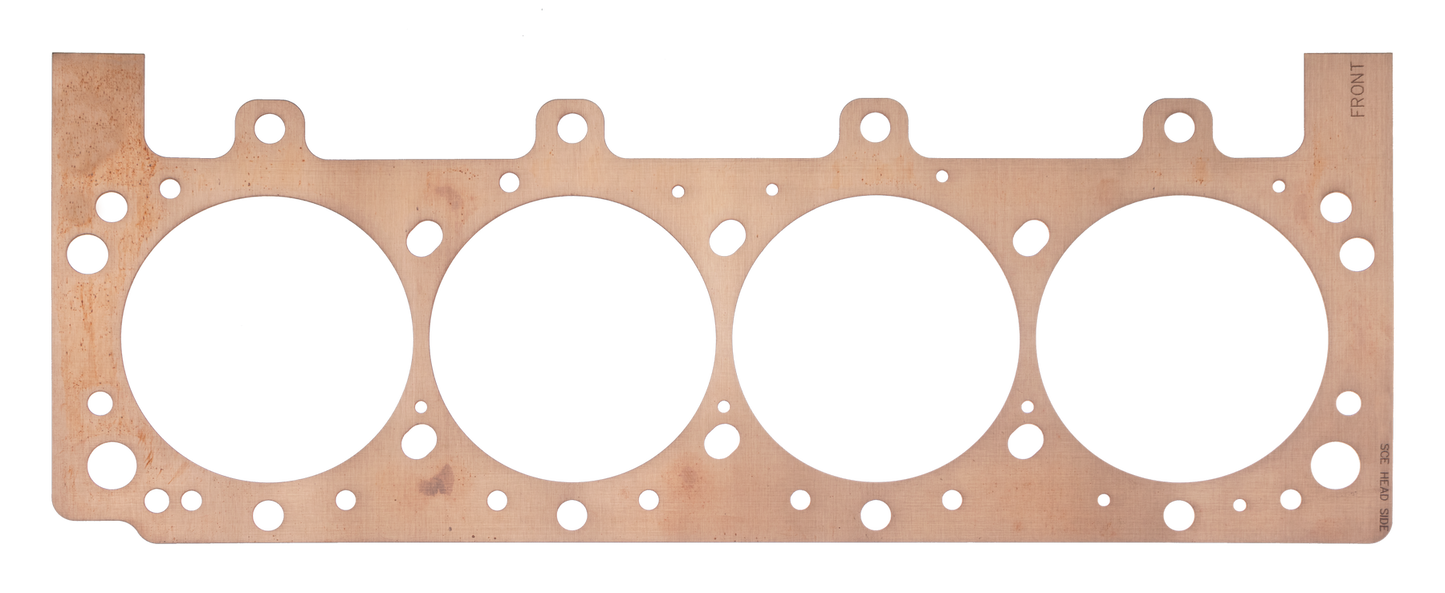 SCE Gaskets FORD D/E 460 18 BOLT 4.520 X .050 PRO COPPER HD GSKT RIGHT S P535250R