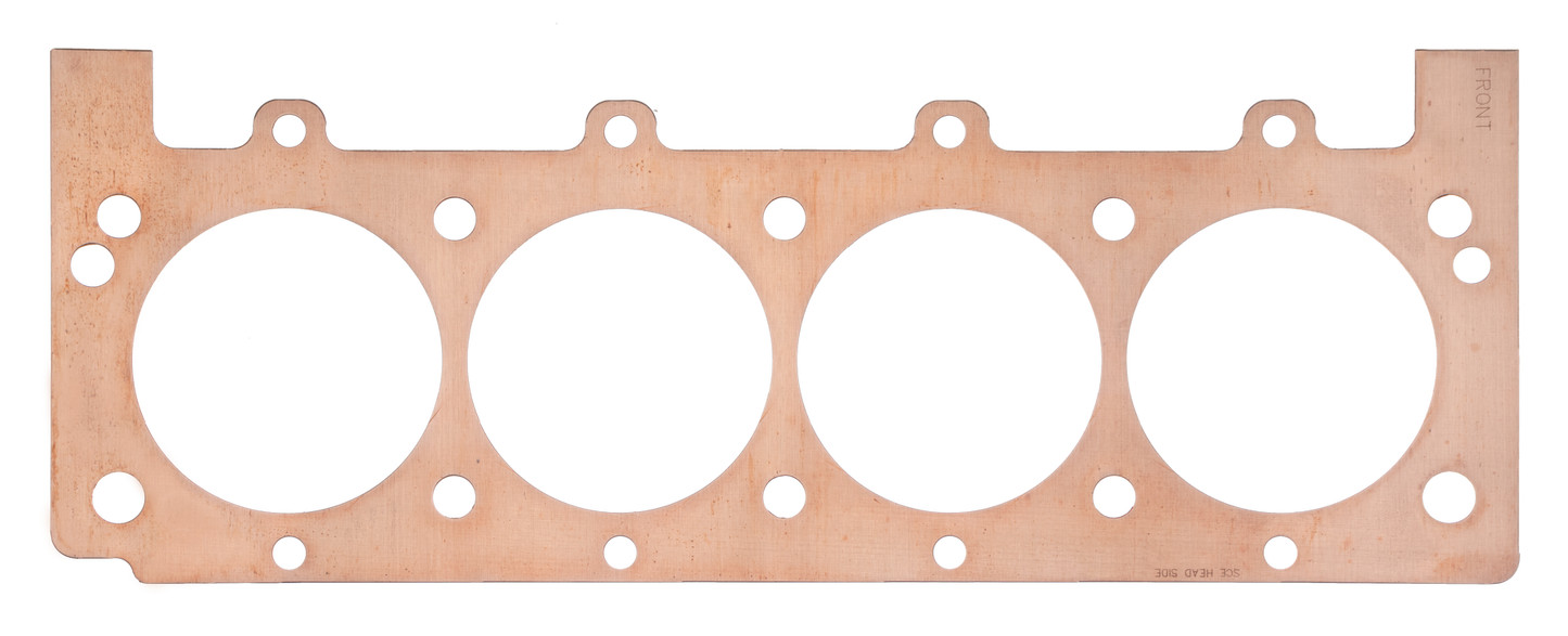 SCE Gaskets FORD C460 18 BOLT 4.700 X .043 NO WTR PRO COPPER HD GSKT RIG P547043NWR
