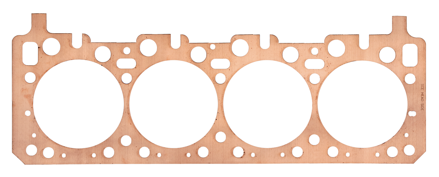 SCE Gaskets CHRYSLER KB ALUM STREET HEMI 4.570 X .050 PRO COPPER HD GSKT P665750KB