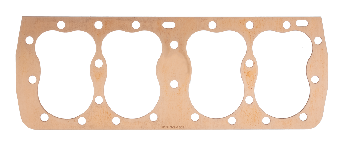 SCE Gaskets FORD FLATHEAD 49-53 .093 PRO COPPER HD GSKT LEFT SIDE P908393L