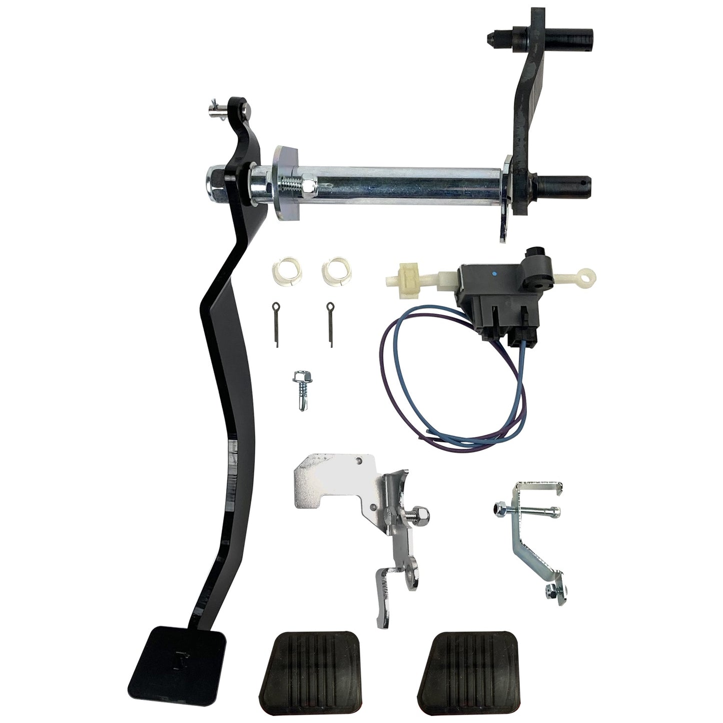 Silver Sport Transmissions Clutch Pedal Conversion Kit 1979 1993 Ford Fox Body PAF-00408