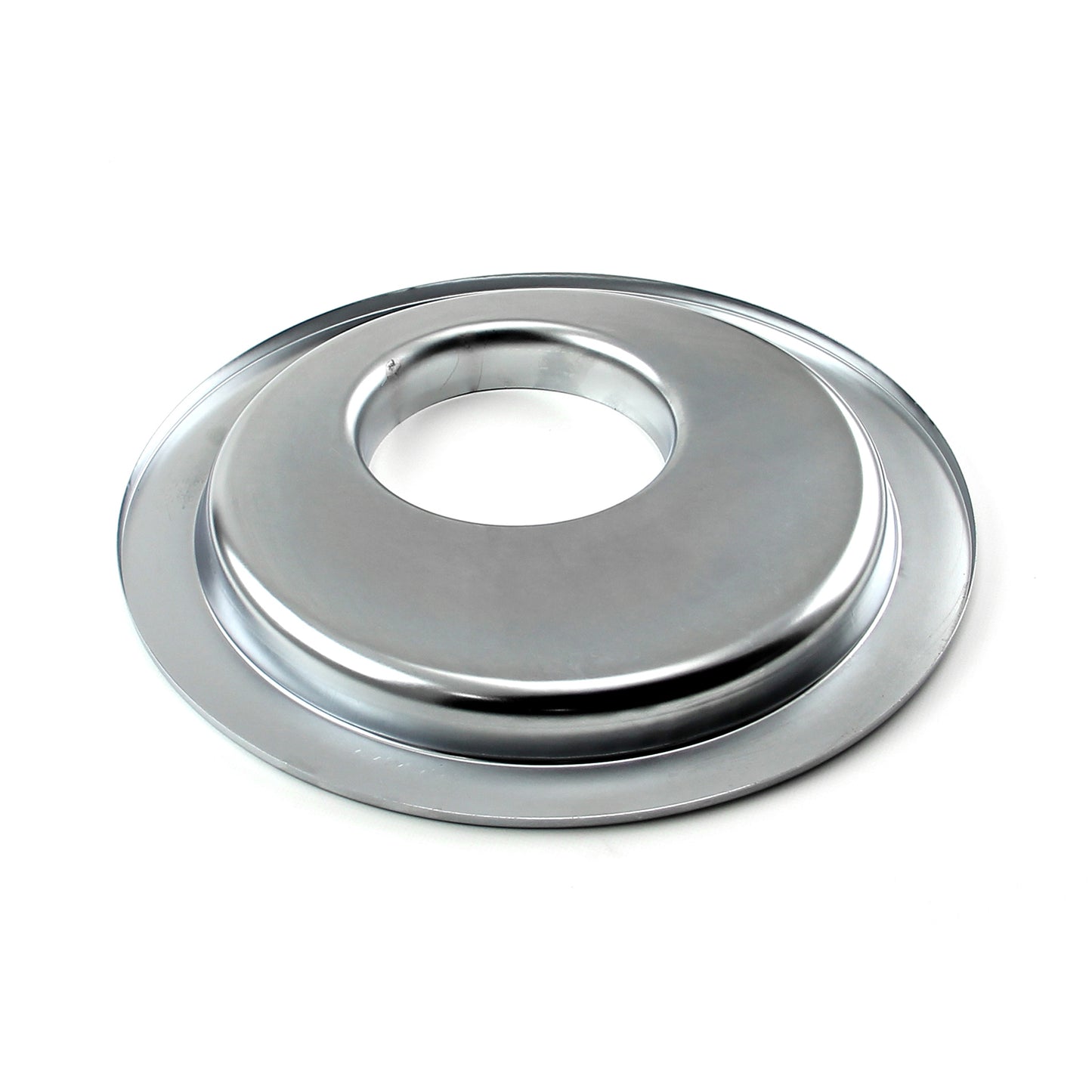 Speedmaster PCE101.1004 14" Chrome Flat Offset Air Cleaner Base