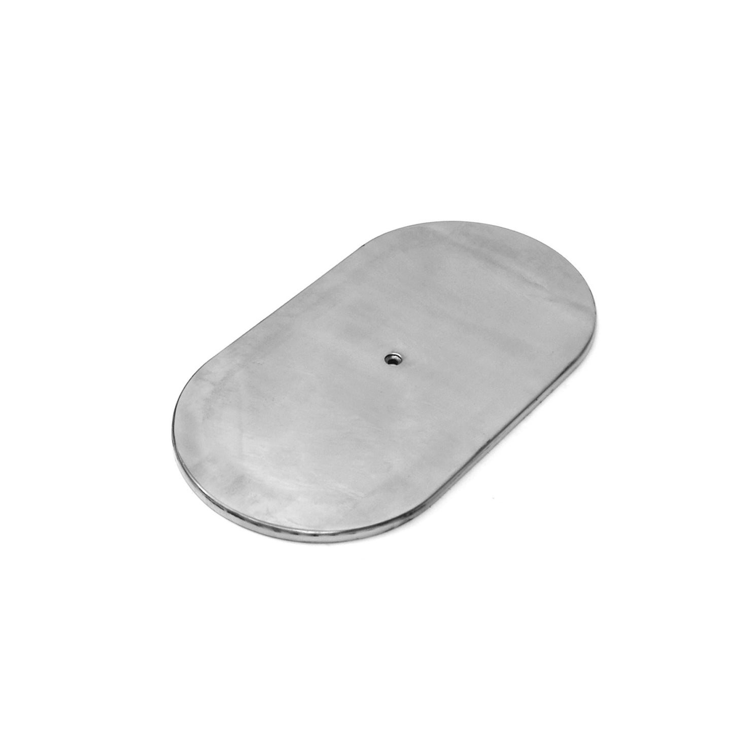 Speedmaster PCE103.1008 12" Aluminum Oval Plain Air Cleaner Top - Polished