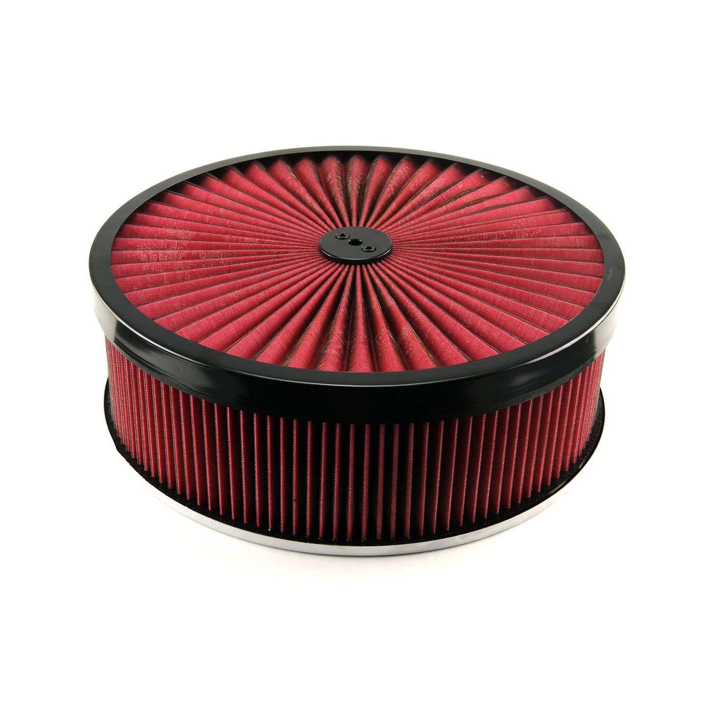 Speedmaster PCE104.1028 14" X 4" Washable Element Extreme Top W/Black Ring Dropped Base Air Cleaner Kit