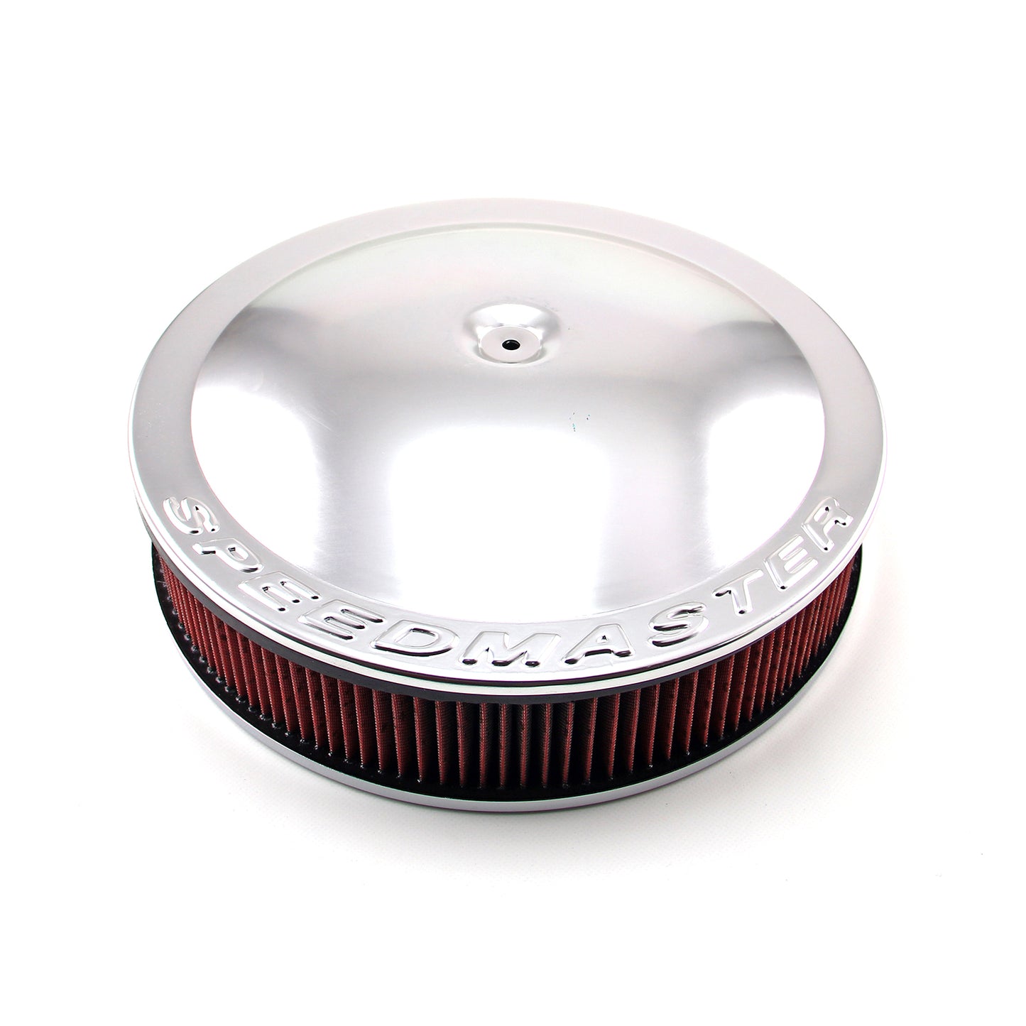 Speedmaster PCE104.1075 14" X 3" Washable Element Drop Base Aluminum Air Cleaner Polished