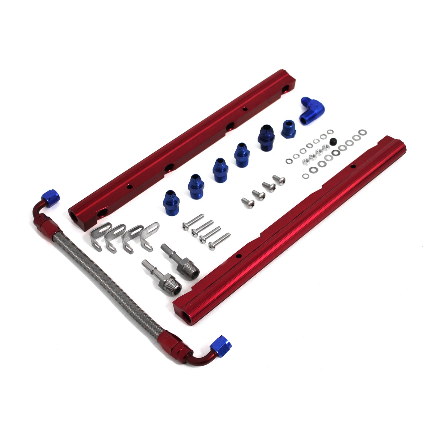 Speedmaster PCE137.1001 Fits Chevy LS1 LS2 LS6 Billet Aluminum Fuel Injector Rail Kit