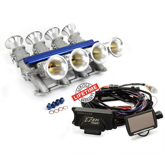 Speedmaster PCE148.1078 Fits Chevy GM LS7 EFI Manifold & FAST EZ-EFI 2.0 Self-Tuning Fuel Injection System