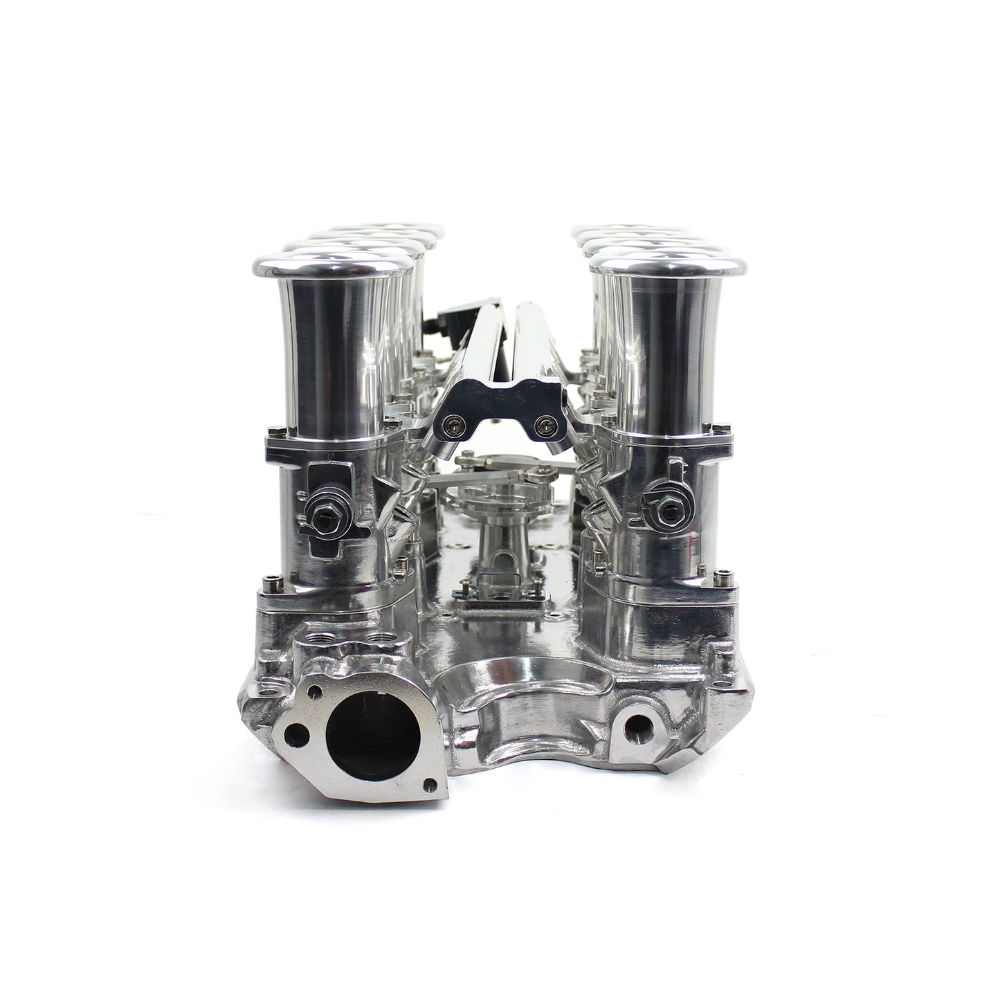 Speedmaster 1-148-006 Fits Ford 351W Windsor Downdraft 8 Stack EFI Intake Manifold System Complete Polished