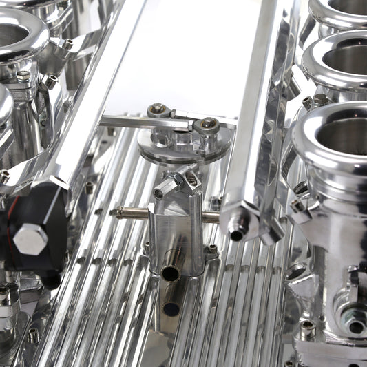 Speedmaster 1-148-005 Fits Chrysler HEMI 6.1L Downdraft EFI Stack Intake Manifold System Complete Polished