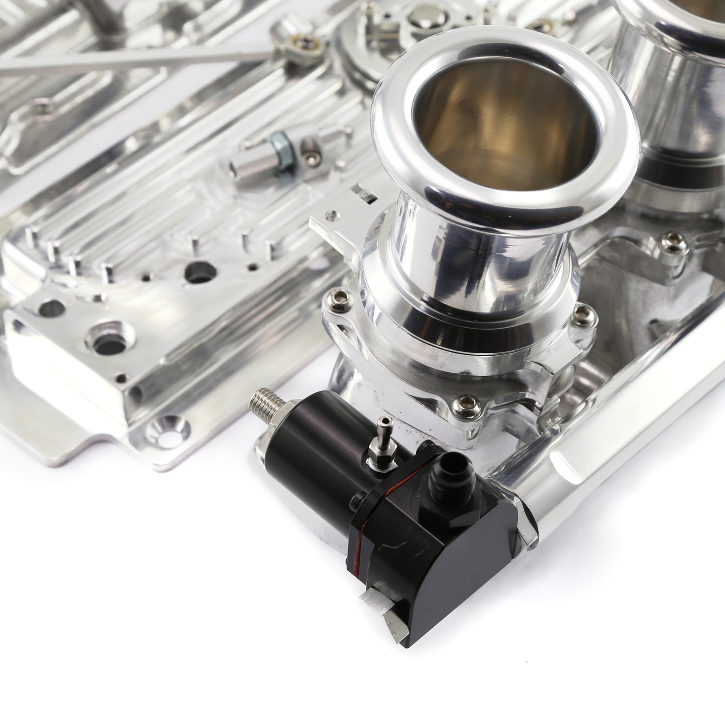 Speedmaster 1-148-002 Fits Chevy GM LS3 Downdraft EFI Stack Intake Manifold System Complete Polished