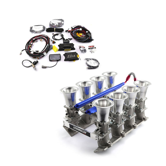 Speedmaster PCE148.1112 Fits Chevy GM LS7 EFI Manifold & FAST EZ-EFI 2.0 Self-Tuning Fuel Injection System