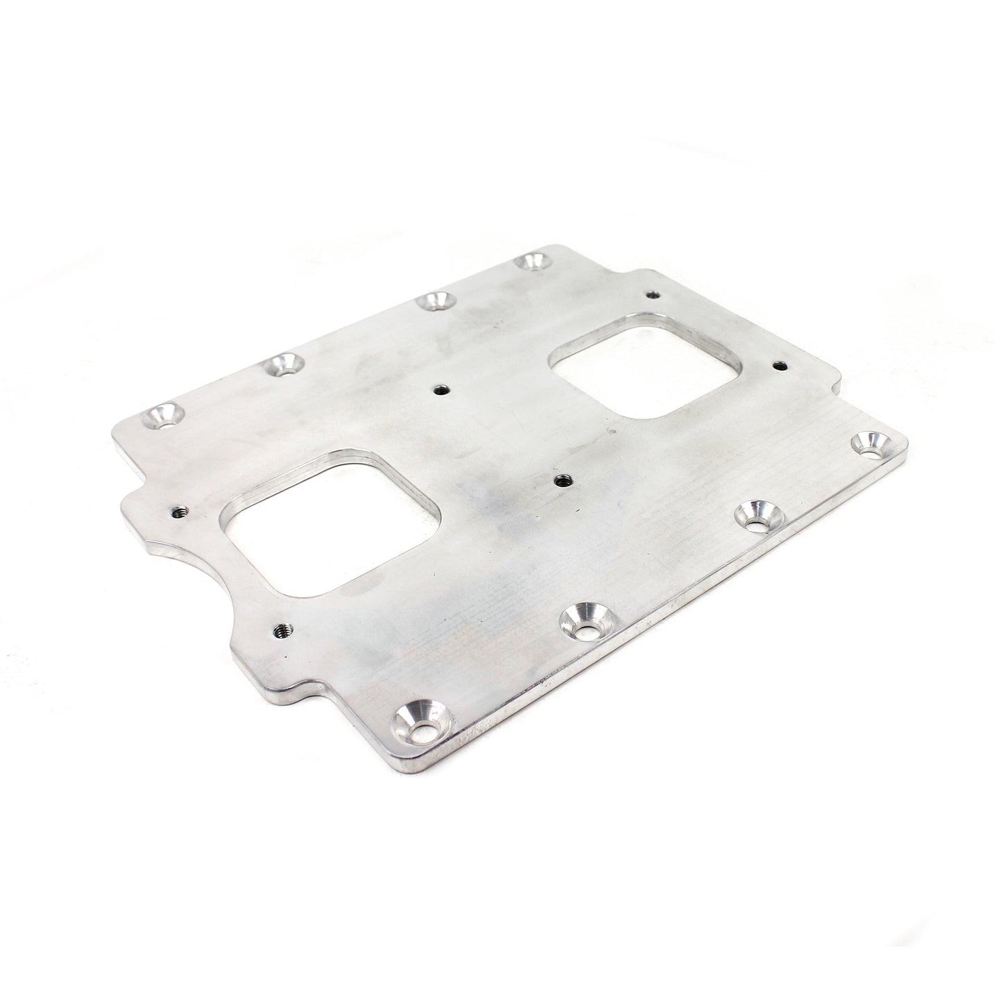 Speedmaster PCE149.1008 Universal Supercharger Intake Manifold 6/71 To Twin Carburetor Adapter Plate