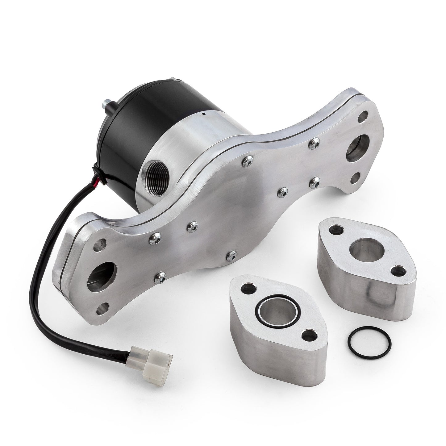 Speedmaster PCE194.1018 Fits Chevy BBC 454 40+ GPM Slimline Electric Water Pump Polished