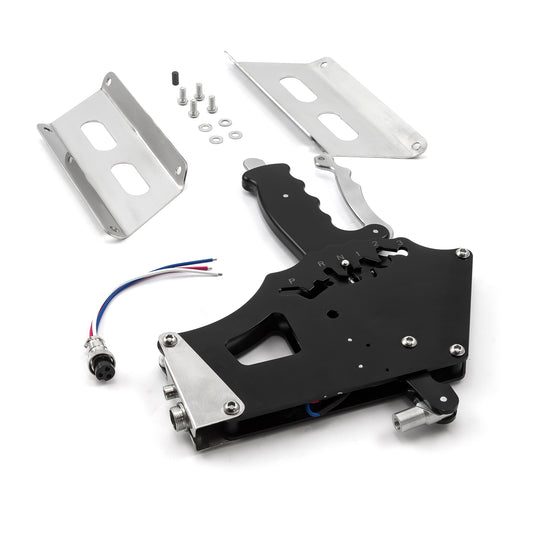 Speedmaster PCE220.1007 GM Turbo 200 350 400 Reverse Pattern Automatic Racing Shifter W/ Safety Switch