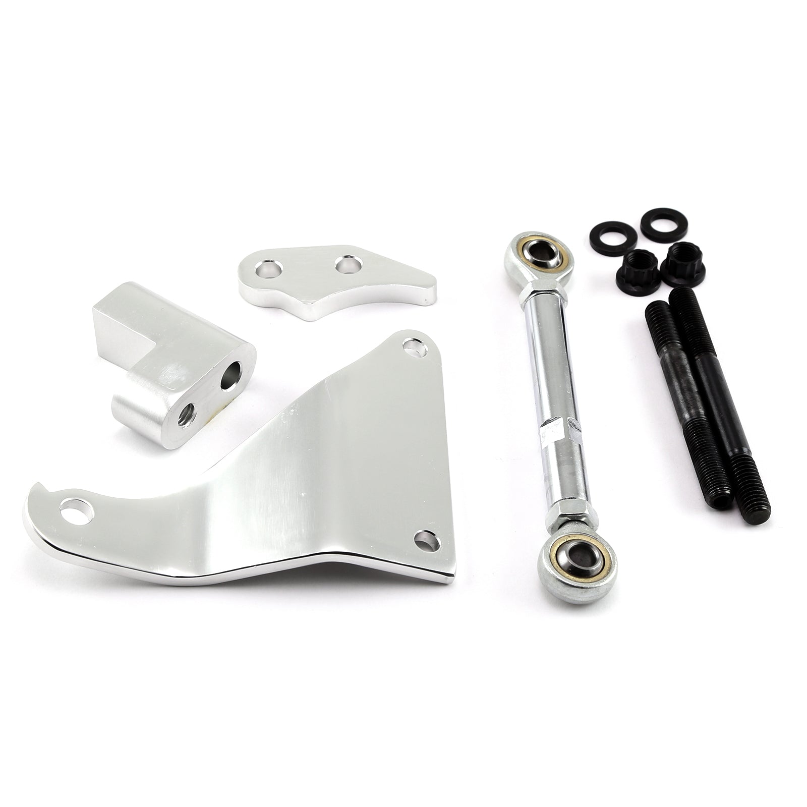 Ford 351C Cleveland Alternator Bracket - CNC Billet Aluminum, Passenger Side Mount