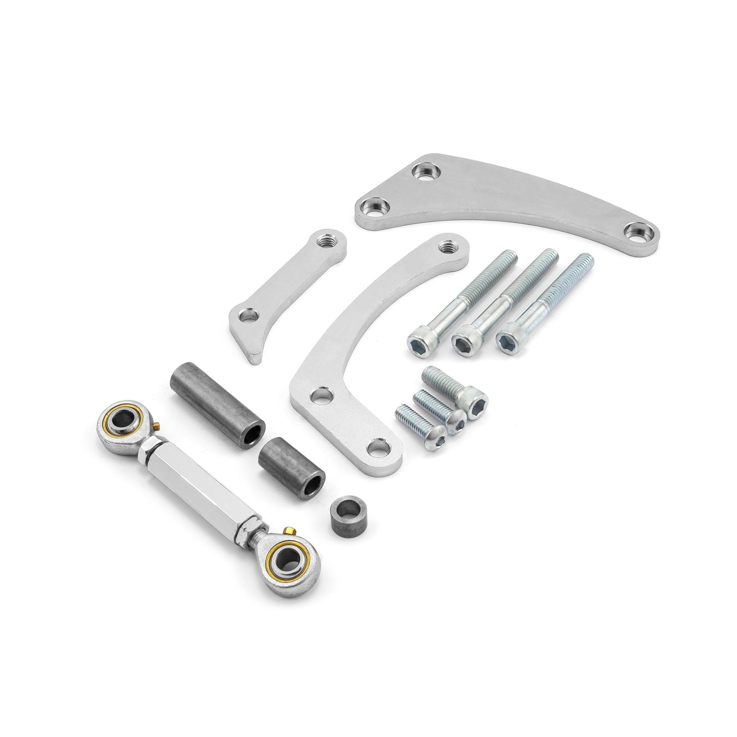 Speedmaster PCE232.1030.01 Fits Chevy SBC 350 Short Water Pump Swp Aluminum Alternator Bracket Kit Satin