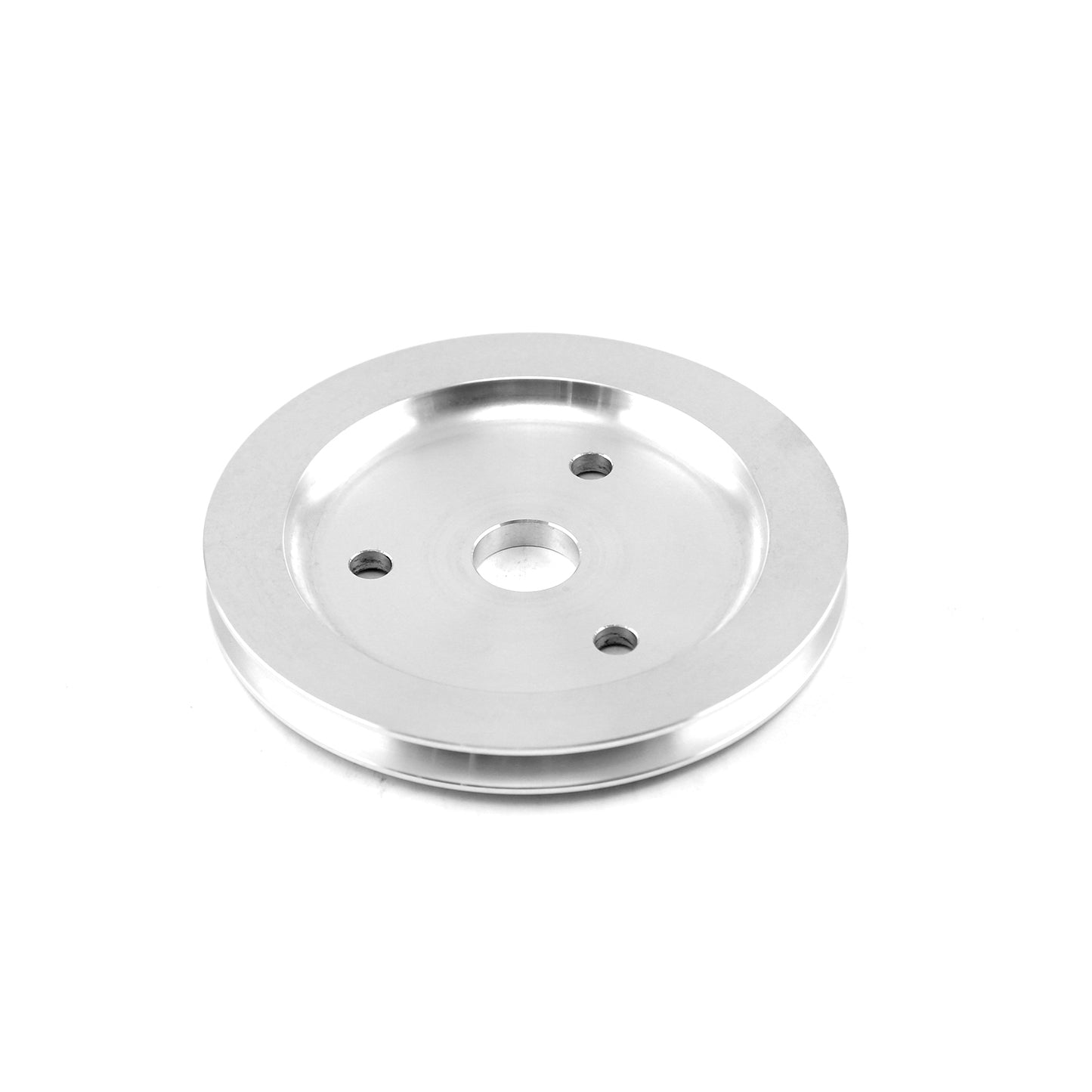 Speedmaster PCE239.1007 Fits Chevy SBC 350 Billet Aluminum Short Water Pump Swp 1 Groove Crank Pulley