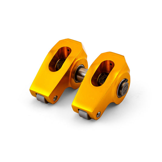 Speedmaster PCE261.1041.03 Fits Chevy GM LS1 / LS6 1.7 Ratio Aluminum Pedestal Rocker Arms Set (with Hardware)