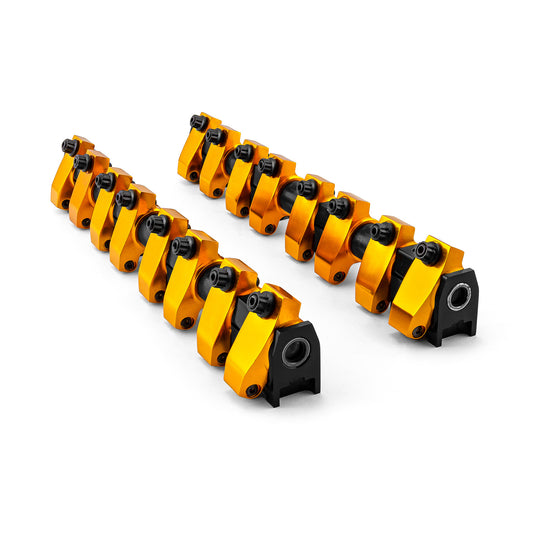 Speedmaster PCE261.1058.03 Fits Ford FE 390 427 428 1.76 Ratio Aluminum Shaft Mount Roller Rocker Arm Set