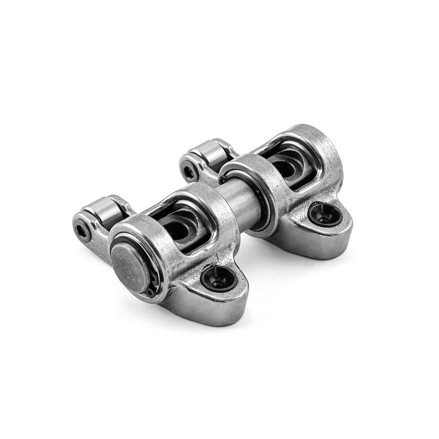 Speedmaster PCE261.1091 Fits Chevy LS 1.8 - Non Adjustable Stainless Steel Roller Rockers & Pedestals & Bolts