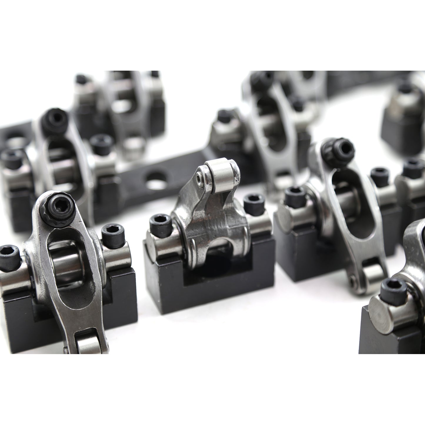 Speedmaster PCE261.1115 Fits Chevy BBC 454 Shaft Mount 1.7 Ratio Stainless Steel Heavy Duty Race Rocker Arms