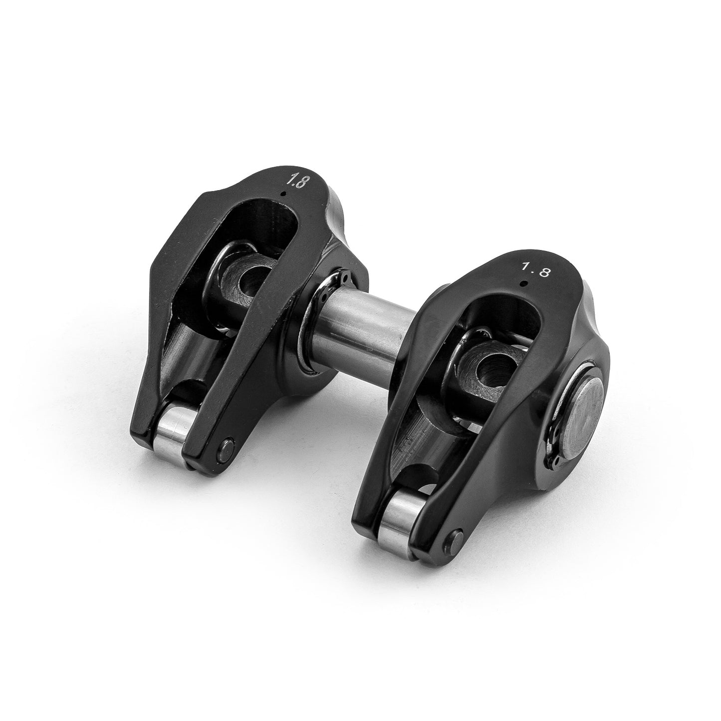 Speedmaster PCE261.1254.02 Fits Chevy LS3 1.8 Ratio Aluminum Pedestal Mount Roller Rocker Arm Set Black