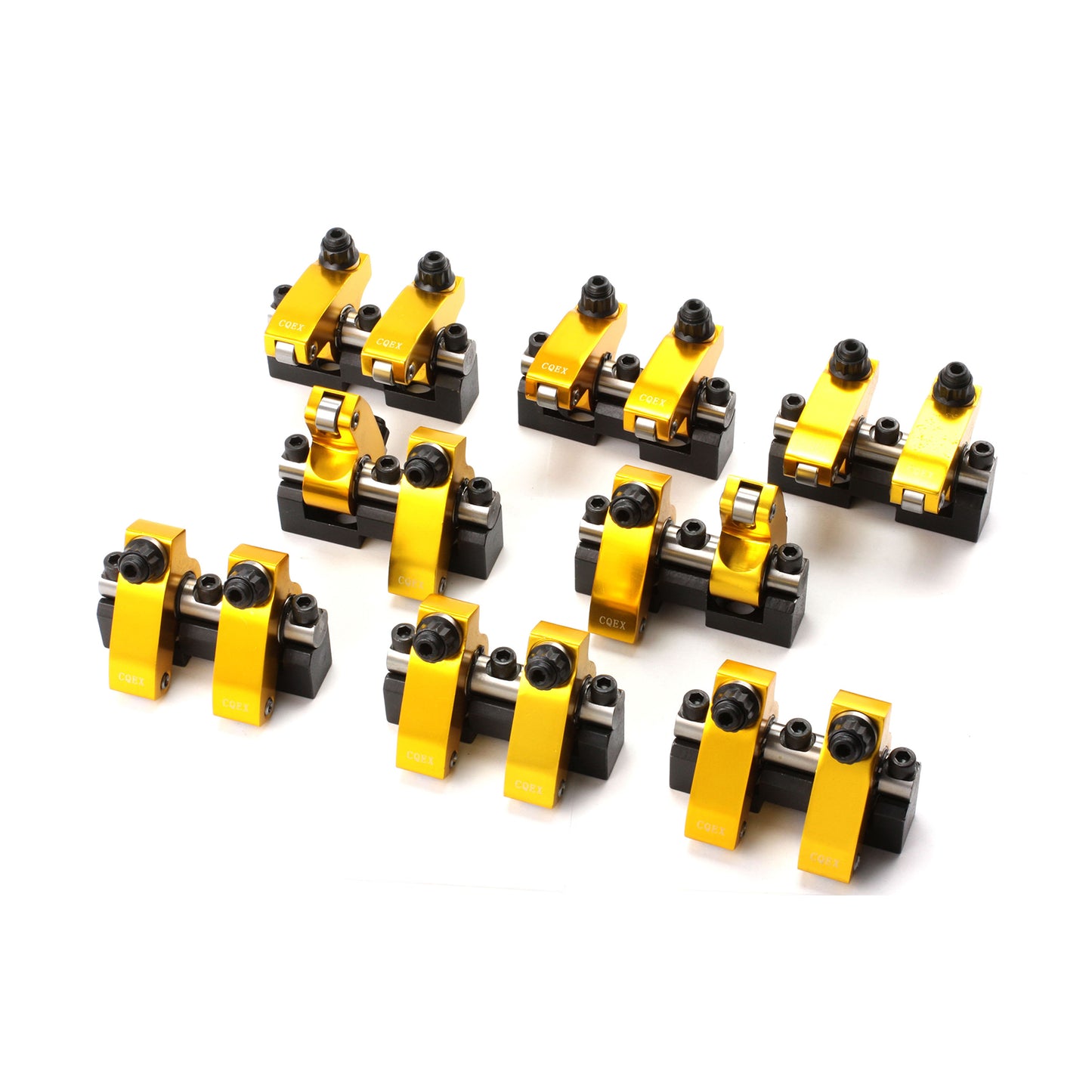 Speedmaster PCE261.1106.03 Fits Ford SB 289 302 351 Windsor 1.7 Ratio Aluminum Shaft Mount Roller Rocker Arm Set