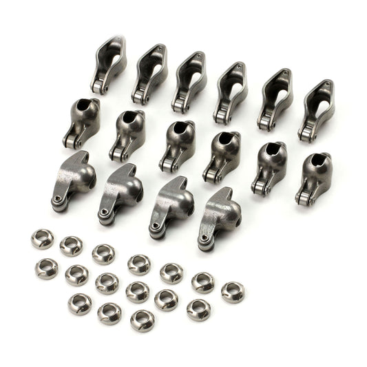 Speedmaster PCE261.1052.02 Fits Ford SB 289 302 351 Windsor 1.60 3/8" Steel Roller Tip Rocker Arm Set Self Align