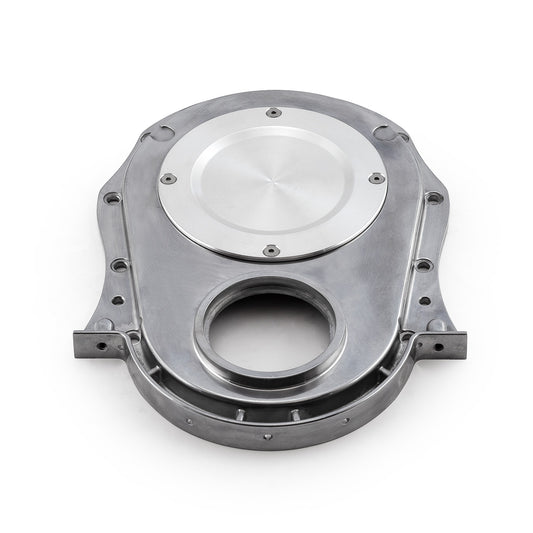 Speedmaster PCE264.1021 Fits Chevy BBC 454 Double Roller 2pc Adj Billet Steel Timing Chain & Cover Kit