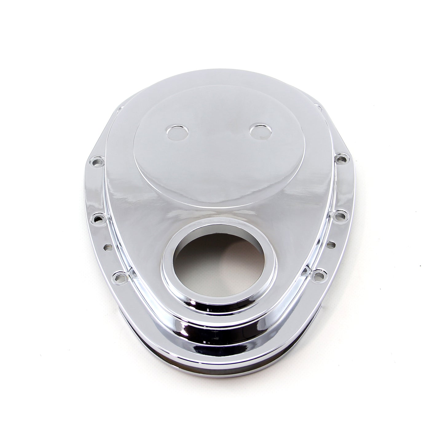 Speedmaster PCE265.1009 Fits Chevy SBC 350 Aluminum Timing Chain Cover Chrome