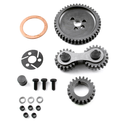 Speedmaster PCE267.1002 Fits Chevy SBC 350 Dual Idler Noisey Timing Gear Drive Set