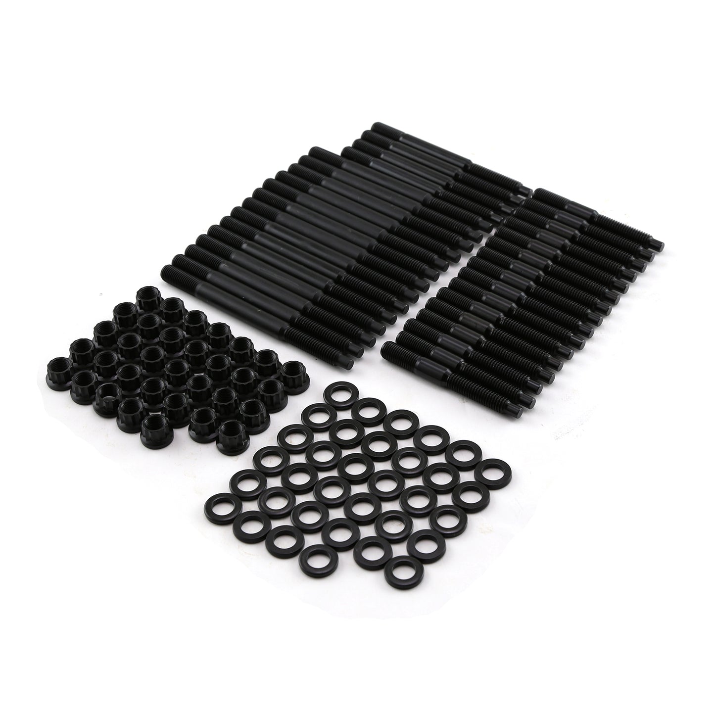 Speedmaster PCE279.1029 Fits Chevy SBC 350 3/8" To 7/16" DONOVAN Aluminum Block Head Stud Kit