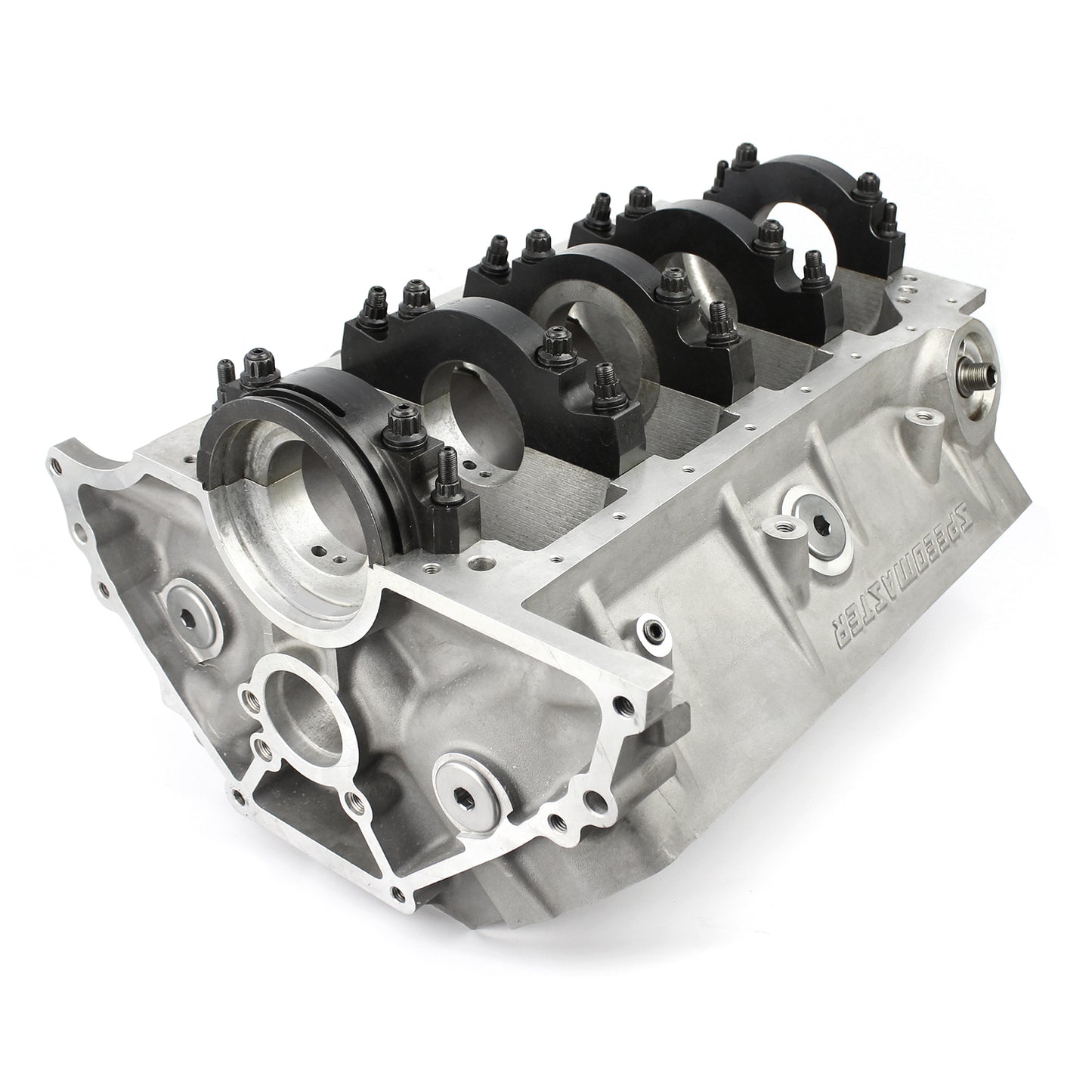 Speedmaster PCE286.1049 Fits Ford 351W Windsor B-4.000 M-2.749 DH-9.500 Billet Main Aluminum Engine Block