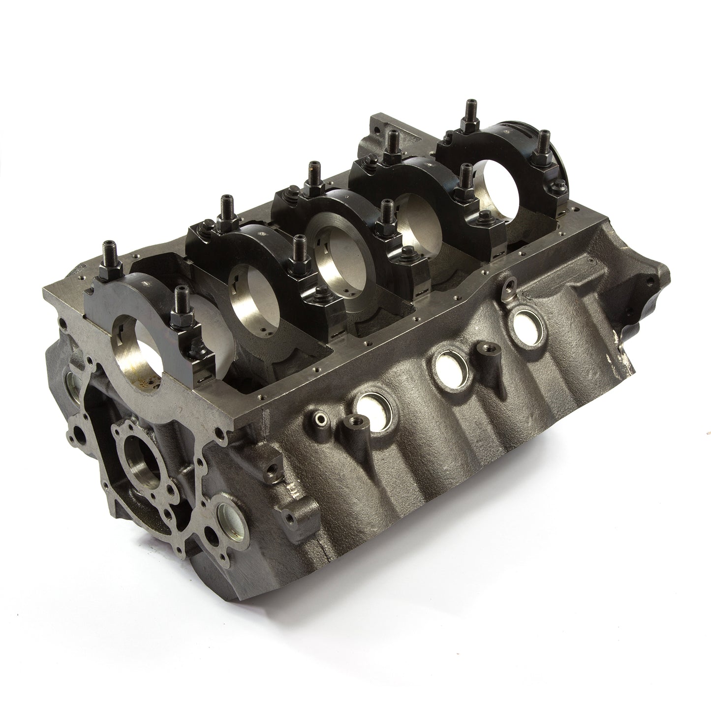 Speedmaster PCE286.1030 Fits Ford 351W Windsor B-4.125 M-351C DH-9.500 4-Bolt Billet Main Iron Engine Block