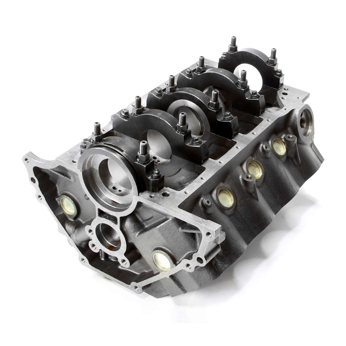 Speedmaster 1-286-005-01 Fits Ford 351W Windsor B-4.125 M-351C DH-9.500 4-Bolt Billet Main Iron Engine Block