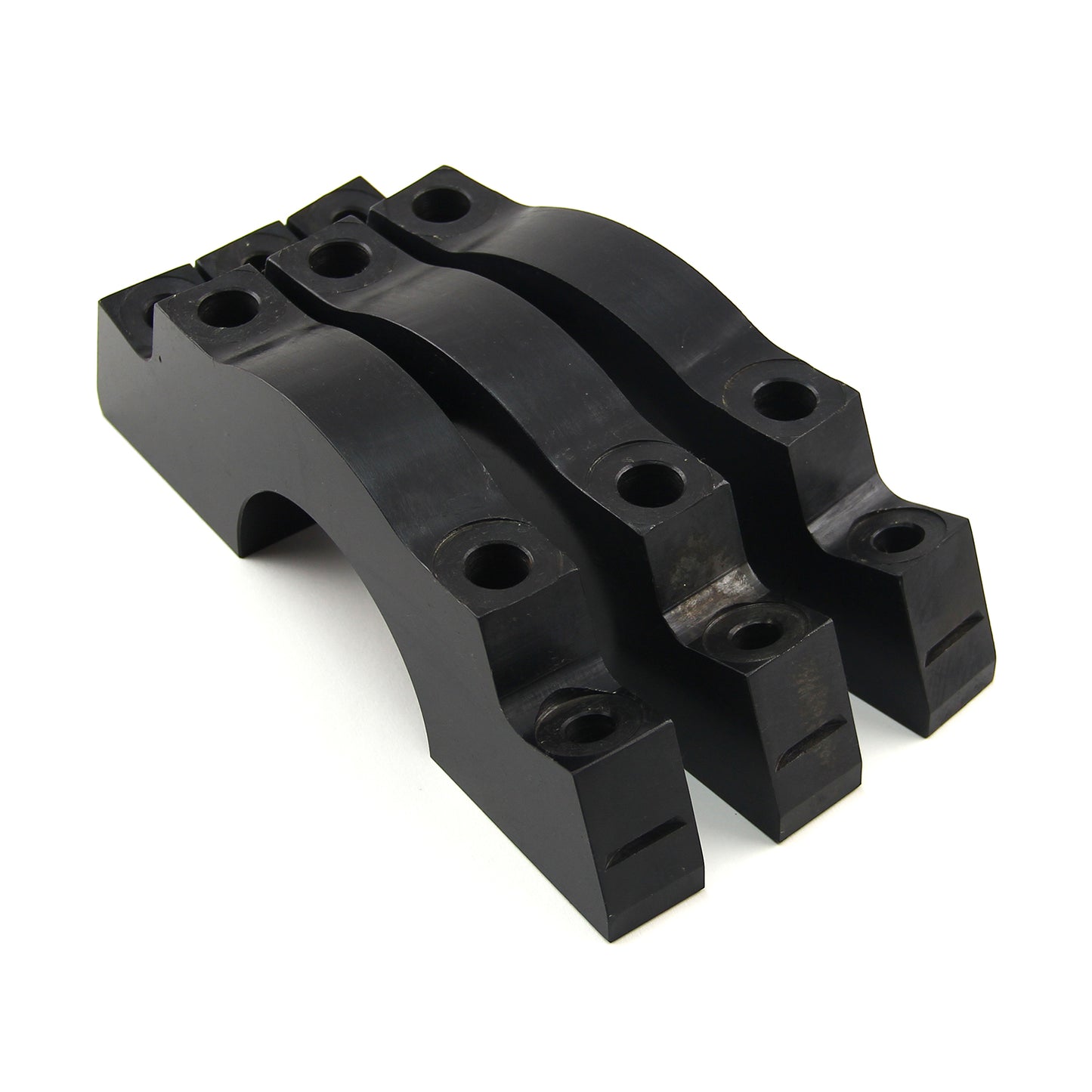 Speedmaster PCE289.1009 Fits Ford 351W Windsor OEM 2 Bolt To 4 Bolt Splayed Billet Steel Main Caps