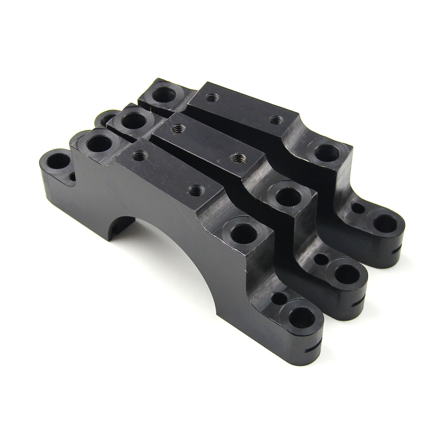 Speedmaster PCE289.1013 Pontiac 455 OEM 2 Bolt To 4 Bolt Straight Billet Steel Main Caps