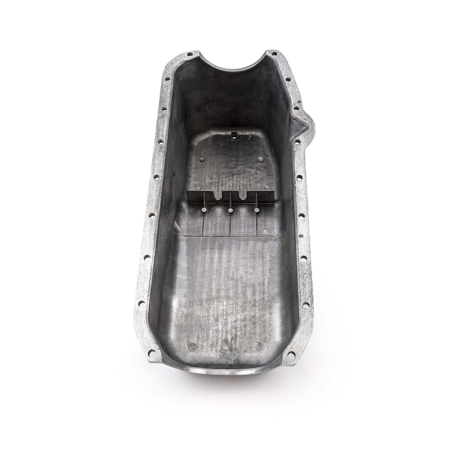 Speedmaster PCE300.1027 Fits Chevy SBC 350 LH Side Dipstick 2Pcs Rms 55-79 Polished Finned Aluminum Oil Pan