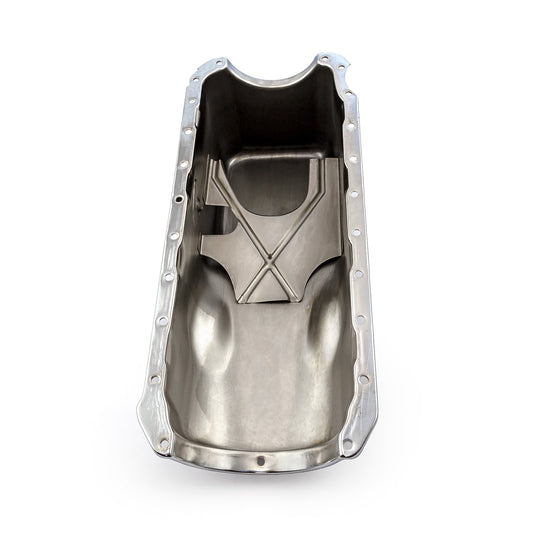 Speedmaster PCE300.1038 Fits Chevy BBC 454 Gen 4 Rear Sump 2Pc Rms Chrome Oil Pan